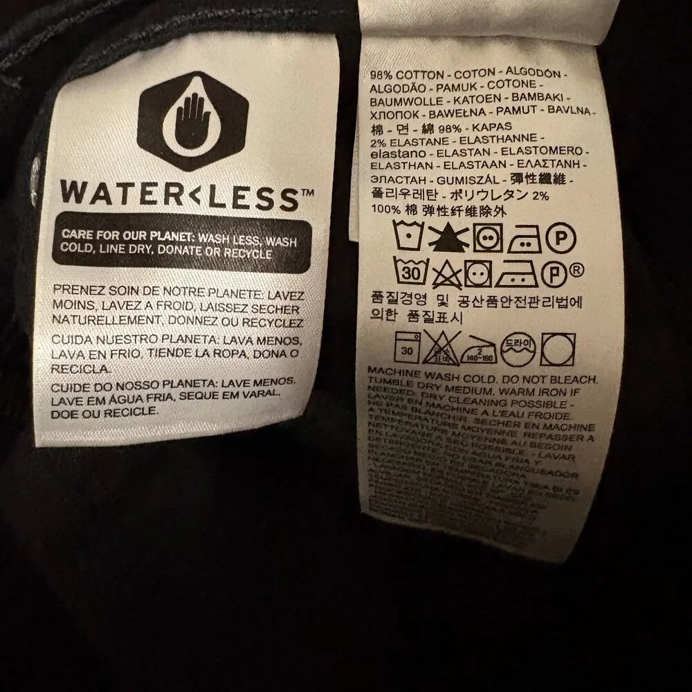 Levi Strauss‎ Men's Original Fit Jeans Classic Black Wash Denim Size 29x32